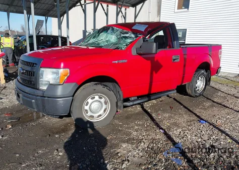 2014 Ford F-150 Xl from USA, damaged, VIN 1FTMF1CM9EKF95818